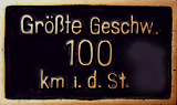 Galerie Geschwindigkeitsschilder