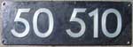 DR-Schild, 50 510  GAlZnCu, ein sch�ner Satz