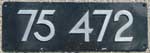 75 472 Guss-Alu-Spitz, RH-Stempel
