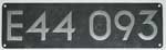E44 093 Guss-Alu-Spitz, Satz