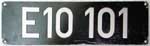 DB, E10 101,  Guss Alu Gro�, Satz mit Zuglaufschild