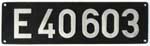 DB, E40 603 Guss Alu Gro�
