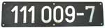 111 009-7 Niet Alu Gro�