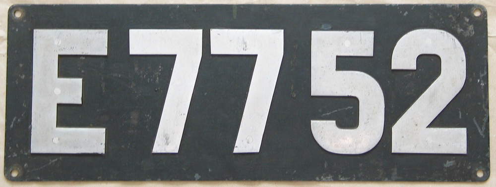 E77 52 Dessauer Ziffern