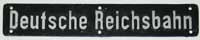 Eigentumsschild Deutsche Reichsbahn, Aluguss, Standard