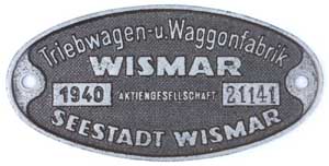 Triebwagenfabrik Wismar, von VB140 251190 816-9