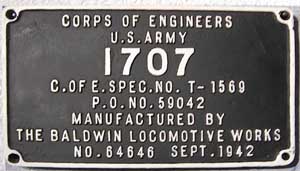 Baldwin, 64646, 1942, von TCDD 45 180, Aluguss mir Rand
