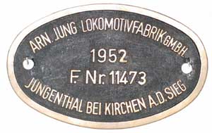 Jung 11474, 1952 von Baureihe