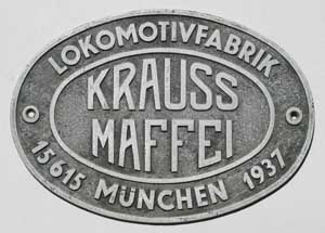 Krauss-Maffei 15615, 1937, Aluminium, von 64-432