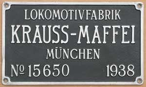 Krauss-Maffei 15650, 1938 Aluminium, von E44 084