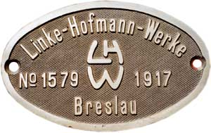 LHW 1579, 1917 von 55 5006, Eisenguss
