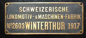 SLMF Winterthur 2603, 1917, DSB von F 429