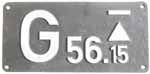 G56.16 Aluguss DB von Baureihe 50 oder 52 aus Weimetall vom BD Kassel