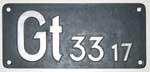 Gattungsschild Gt 33.17 GAlMgSi-RH