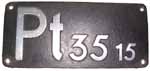 P38.15 Aluguss DRo von Baureihe 38.2 (s�chs. Rollwagen)
