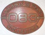 Mo�ambique, Caminhos de Ferro de Mo�ambique (CFM) 083, Messingguss