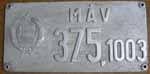 Ungarn, MAV 375.1003 Aluguss