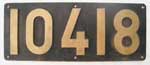 Schweiz, SBB, 10418, Niet-Messing-Breit, von Ae3-6 II