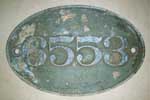 Belgien, SNCB 6553 Guss Messing Gro�, im Oval