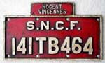 Frankreich, SNCF, 141 TB 464