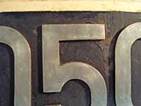 Flschung Lokschild 01 2050-1