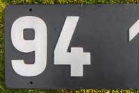 Originallokschild 94 1384 NAlD