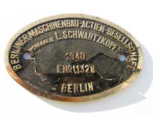 BMAG 11328, 1940, Aluguss, Flschung