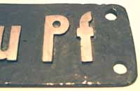 Bw Landau Pf. -Flschung-