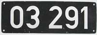 Flschung von 03 291 Aluminiumguss