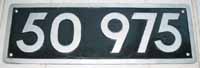Neuguss Lokschild 50 975