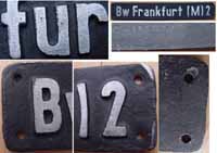 Bw Frankfurt (M) 2, Fälschung