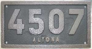 KPEV 4507, Altona, Eisenguss mit Rand