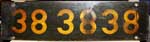 DB, 38 3838, gemalt, Schild von Bellingrodt