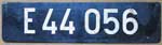 DB, E44 056, lackiert auf Blech