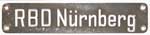 DRG, RBD Nürnberg, Aluminiumguss
