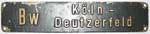 DB, Bw Köln-Deutzerfeld, E-Lok-schmal, zweizweilig