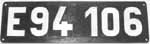 E94 106 Niet-Alu-Breit, "Dessauer Ziffern", durchgenietet