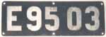 E95 03 Niet-Alu-Breit, "Dessauer Ziffern", durchgenietet