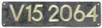 V 15 2064 Niet Alu Spitz, man beachte die auf der linken Seite verkleinerte "4"
