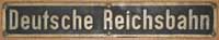 Deutsche Reichsbahn mit gemaltem Rand