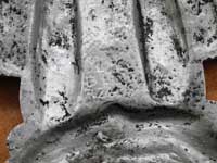 Eigentumsschild Deutsches Reich, Detail