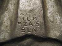 Originalschild 60cm, mit Zuordnung Reichszentralamt 5, Berlin