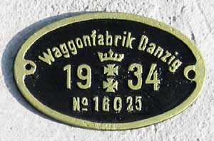 Waggonfabrik Danzig, 16025, von 1934