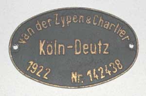 Zypen&Charlier 142438 von 1922