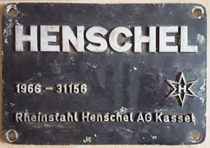 Hensche, Nr. 31156, 1966, Aluminiumguss, von V160-096