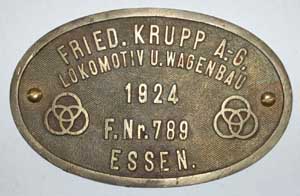 Krupp 789, 1924, von 39 239