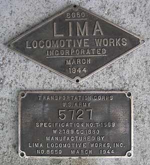 Lima 8650 + 5727, 1944, von polnischer Ty, Messing