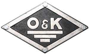Lok 0603 von O&K, Logo