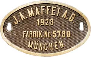 Maffei 5780, 1928
