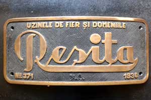 Resita 371, 1936, CFR von 230 515, Messingguss